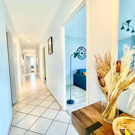 - La Cigogne - Balcon - Vue Degagee - Netflix - Wifi Fibre - Parking Gratuit - Quartier Populaire Colmar