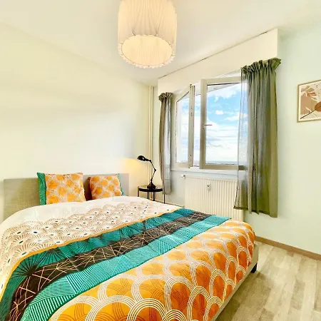 - La Cigogne - Balcon - Vue Degagee - Netflix - Wifi Fibre - Parking Gratuit - Quartier Populaire * Colmar