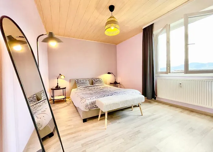 La Cigogne: Balcony Retreat With Netflix And Free Parking Apartment